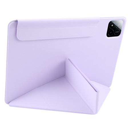 Чехол-книжка Fixed Buckle Magnetic Demation Leather  Xiaomi Pad 7 / 7 Pro - фиолетовый