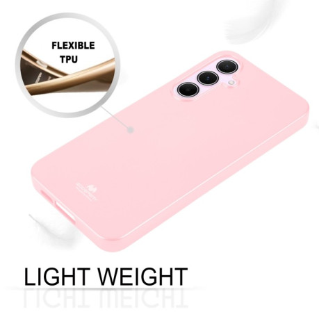 Противоударный чехол MERCURY GOOSPERY PEARL JELLY для Samsung Galaxy A25 - розовый