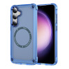 Протиударний чохол Skin Feel MagSafe Magnetic для Samsung Galaxy S24 5G - синій