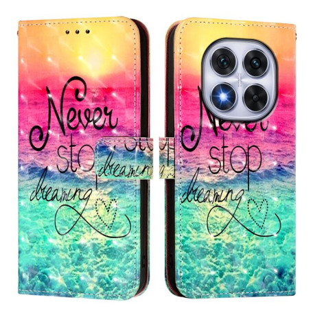 Чехол-книжка 3D Painting для Xiaomi Redmi Note 14 Pro 5G/Poco X7 - Dreams