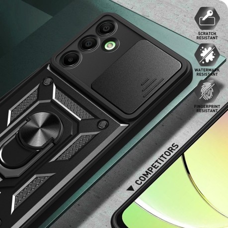 Протиударний чохол Sliding Camshield для Samsung Galaxy A16 5G - чорний