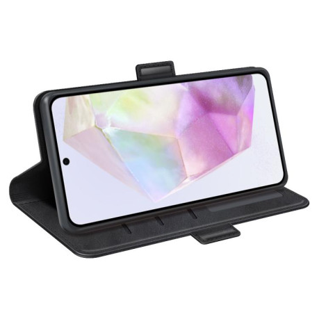 Чохол-книжка Dual-side Magnetic Buckle для Samsung Galaxy A36 - чорний