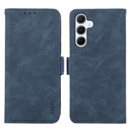 Чехол-книжка ABEEL Color Block Magnetic RFID Leather на Samsung Galaxy A56 5G - синий