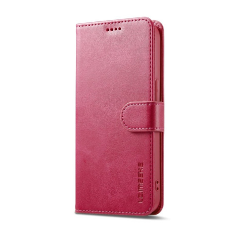 Чохол книжка LC IMEEKE Calf Texture на iPhone 16e - червоний