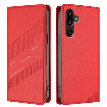 Чохол-книжка Embossed Multi-functional Wallet Retro Leather на Samsung Galaxy F16 5G / M16 5G - червоний