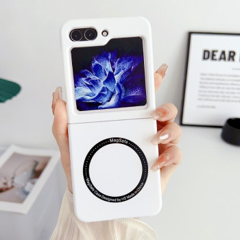 Протиударний чохол Skin Feel Magsafe Magnetic для Samsung Galaxy Flip 5 - білий