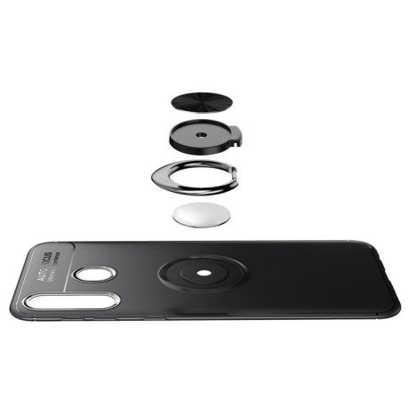 Противоударный чехол Lenuo на Samsung Galaxy A20/ A30-черный