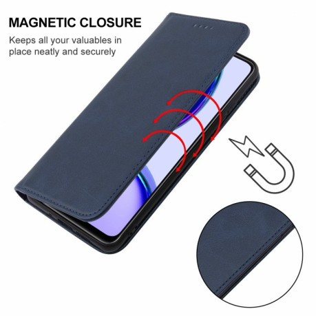 Чехол-книжка Magnetic Closure для Realme C53/C51 - синий