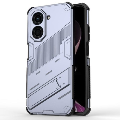 Противоударный чехол Punk Armor для Xiaomi Redmi A5 4G 171.1mm / Poco C71 5G - серый