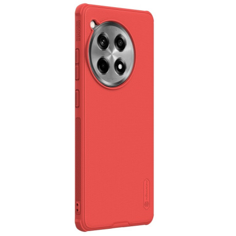 Противоударный чехол NILLKIN Super Frosted для OnePlus Ace 3 / 12R - красный