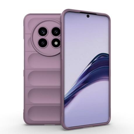 Силіконовий чохол Magic Flannel для Realme 13 Pro 5G - фіолетовий
