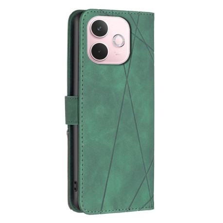 Чохол-книжка Rhombus Texture для OPPO A5 Pro 5G - зелений