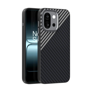 Ультратонкий чехол ABEEL 6D Micro Relief MagSafe Magnetic на OnePlus 13T - черно-серый