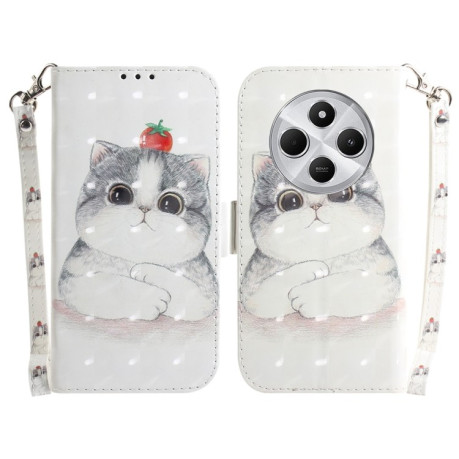Чохол-книжка 3D Painting для Xiaomi Redmi 14C 4G/Poco C75/Redmi A4 5G - Cat