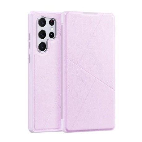 Чохол-книжка DUX DUCIS Skin X Series Samsung Galaxy S22 Ultra 5G - рожевий