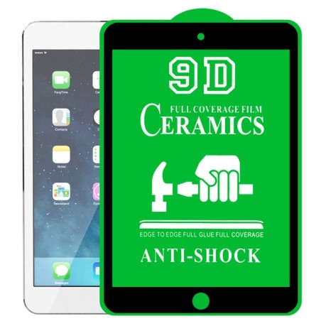 Защитное стекло Ceramic 9D Full Screen Full Glue для iPad mini 3 / 2 / 1 - черное
