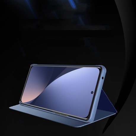 Чохол-книжка Clear View на Xiaomi 12 Lite - сріблястий