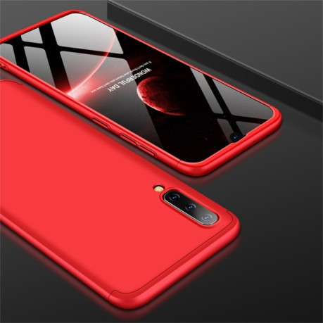 Чехол GKK Three Stage Splicing Full Coverage на Samsung Galaxy A50/A30s/A50s-красный
