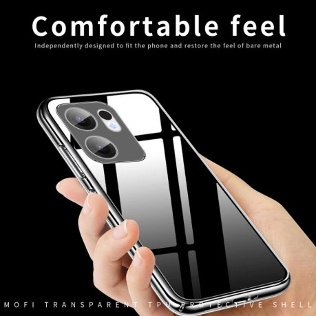 Ультратонкий чехол MOFI Ming Series для OPPO Reno13 F/Reno13 FS - прозрачный