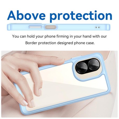 Противоударный чехол Colorful Acrylic Series для Xiaomi Redmi A5 4G 173.3mm - синий
