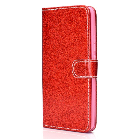 Чехол-книжка Glitter Powder на Samsung Galaxy A32 4G - красный
