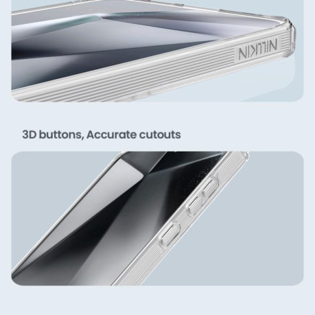 Чохол NILLKIN Ultra Clear Magsafe для Samsung Galaxy S25+ 5G - прозорий