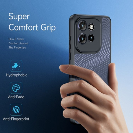 Противоударный чехол DUX DUCIS Aimo Series для Motorola Edge 50 Neo / Moto S50 - черный