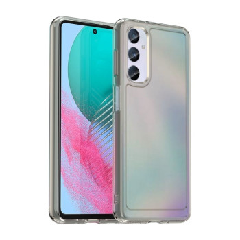 Чехол Candy Series гибрид с усиленными бортиками на Samsung Galaxy M54 5G - серый
