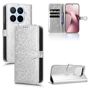 Чохол-книжка Honeycomb Dot на Xiaomi 17T Pro 5G — сріблястий