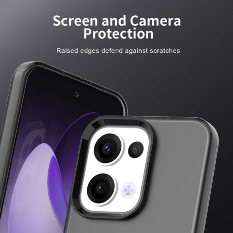 Противоударный чехол Candy Series для OPPO Reno13 5G Global - черный