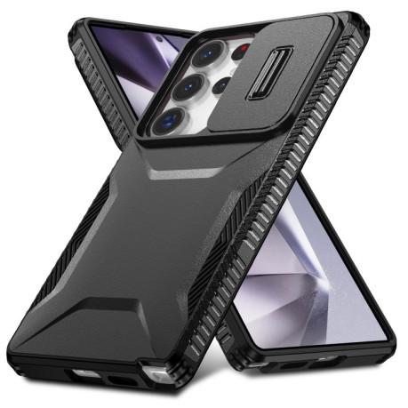 Противоударный чехол Sliding Camshield для Samsung Galaxy S25 Ultra 5G / S25 Ultra 5G - черный