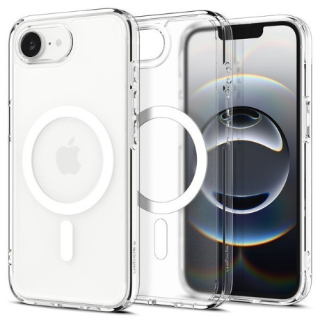 Оригінальний чохол Spigen Ultra Hybrid MagSafe для iPhone 16e - White
