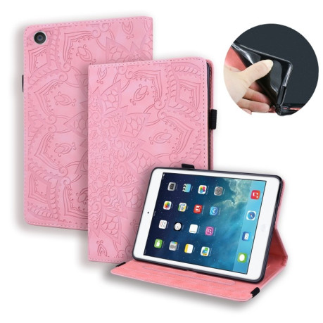 Чохол-книжка Calf Texture Embossed на iPad 4/3/2 - рожевий
