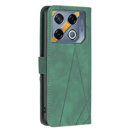 Чехол-книжка Rhombus Texture для Infinix GT 20 Pro 5G - зеленый