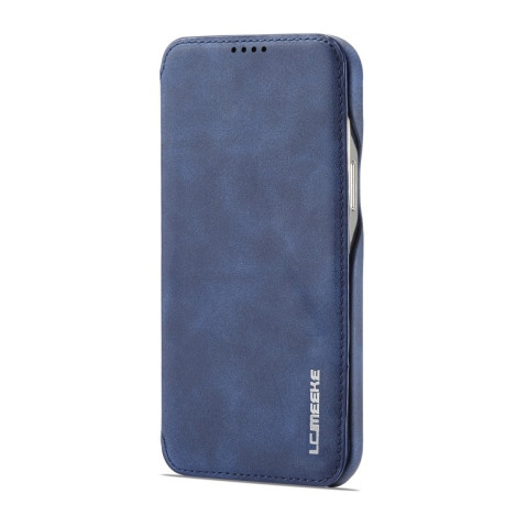 Чохол-книжка LC.IMEEKE Hon Ancient Series для iPhone 14 Pro Max - синій