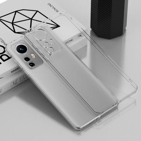 Ультратонкий чехол Electroplating Soft на Xiaomi Mi 12 - прозрачный