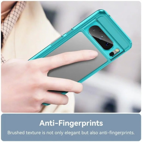 Протиударний чохол Colorful Acrylic Series для Google Pixel 8 Pro - синій