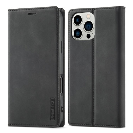 Чохол-книжка LCIMEEKE Strong для iPhone 16 Pro - чорний