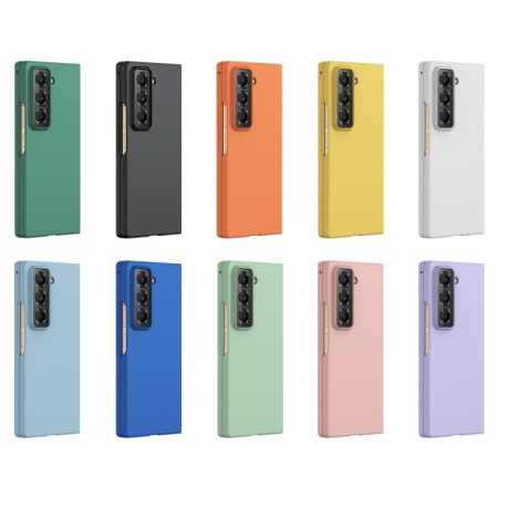 Чехол полимерный Special Skin Feel PC Full Coverage на Samsung Galaxy Fold 7 - оранжевый