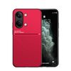 Противоударный чехол Tilt Strip Grain для Redmi Turbo 5 Max 5G / Poco X8 Pro Max 5G — красный