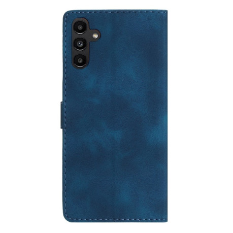 Чехол-книжка Flower Butterfly Embossing для Samsung Galaxy S25+ 5G - синий