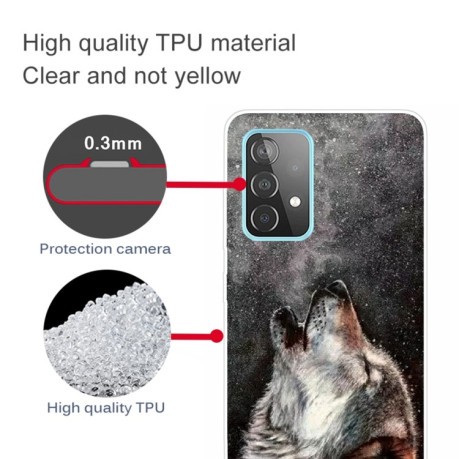 Ударозащитный чехол Painted для Samsung Galaxy A32 4G - Call Wolf