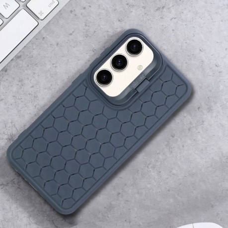 Протиударний чохол Honeycomb Radiating Holder TPU для Samsung Galaxy A35 5G - синій