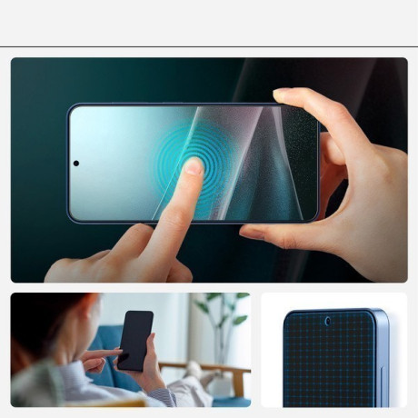 Оригинальна захисна плівка Spigen ELITE SHIELD EZ FIT Hybrid Glass для Samsung Galaxy S25+ - Transparent