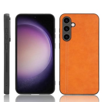 Ударозахисний чохол Sewing Cow Pattern для Samsung Galaxy S23 FE 5G - помаранчевий