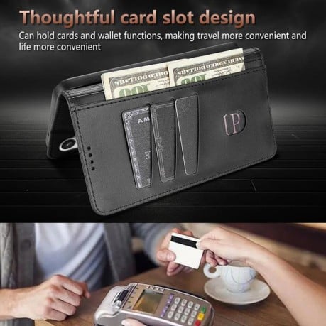 Чехол-книжка AZNS мягкое покрытие Skin Feel фактура “calf” на Samsung Galaxy S25 FE 5G - красный