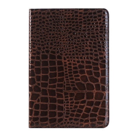 Чехол-книжка Crocodile Texture для iPad Pro 12.9 - коричневый