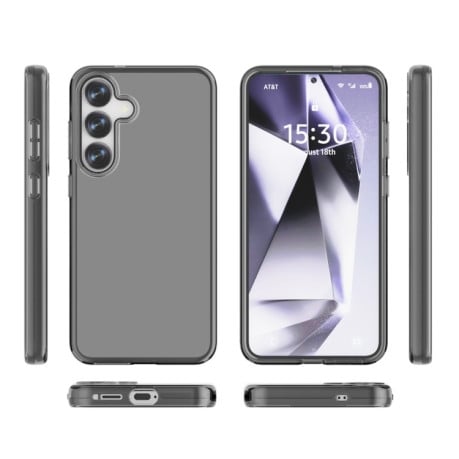 Протиударний чохол Terminator Style Glitter для Samsung Galaxy S25+ 5G - чорний