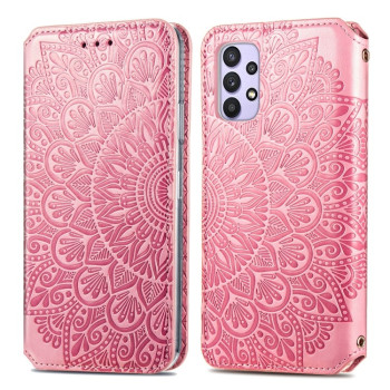 Чохол-книжка Blooming Mandala для Samsung Galaxy A32 4G - рожевий