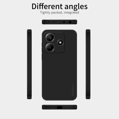 Противоударный чехол PINWUYO Sense Series для Xiaomi Redmi Note 14 5G - зеленый